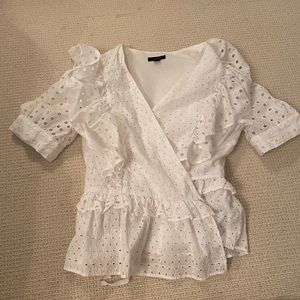 Jcrew Eyelet Top - S